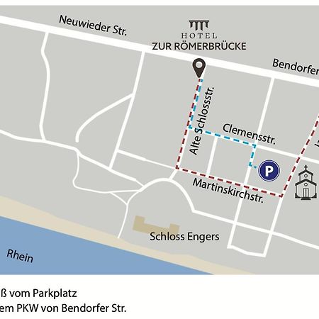 Hotel Zur Roemerbruecke Neuwied Luaran gambar